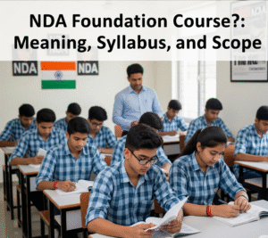 NDA Foundation Course?: Meaning, Syllabus, and Scope