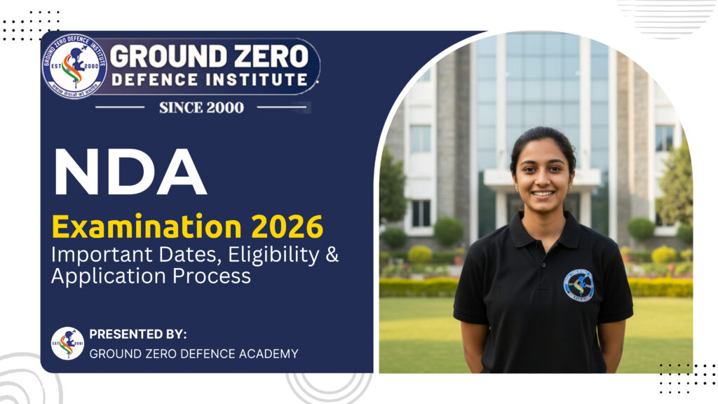 NDA Examination 2026 Important Dates, Eligibility & Application Process