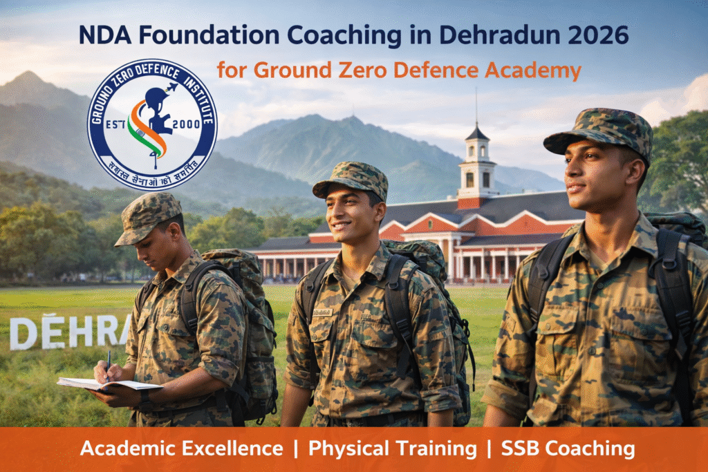 NDA Foundation Coaching in Dehradun 2026