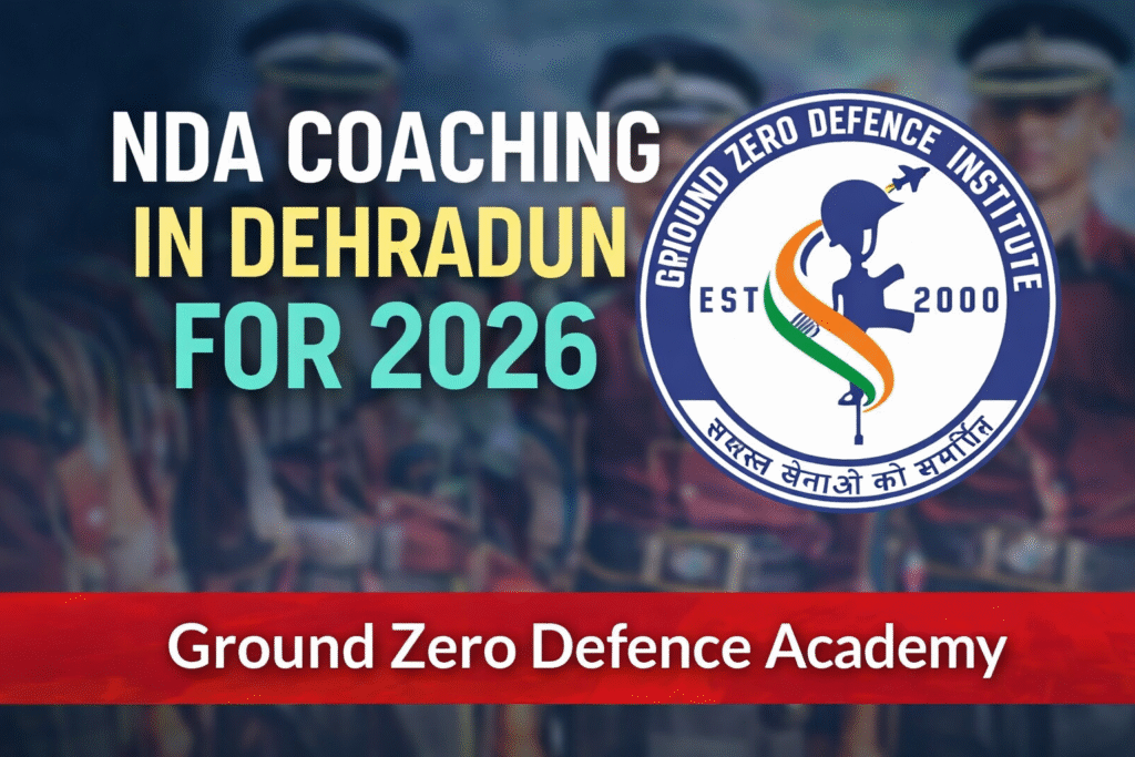 NDA Coaching In Dehradun For 2026