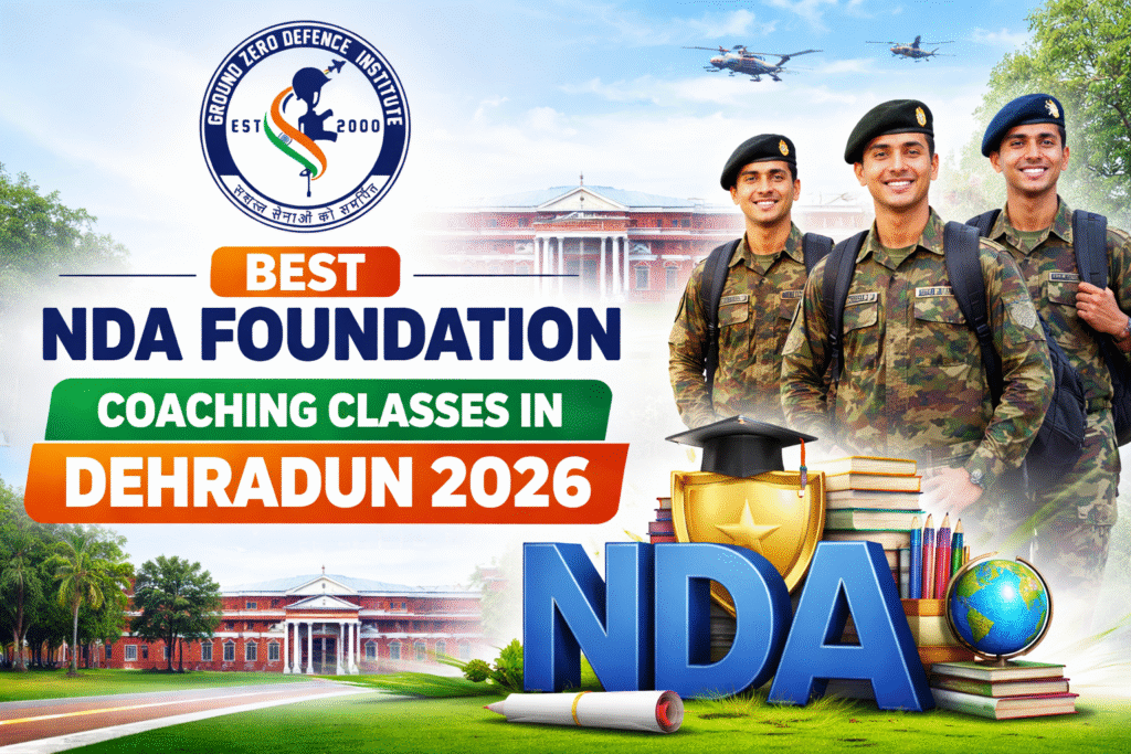 Best NDA Foundation Coaching Classes in Dehradun 2026
