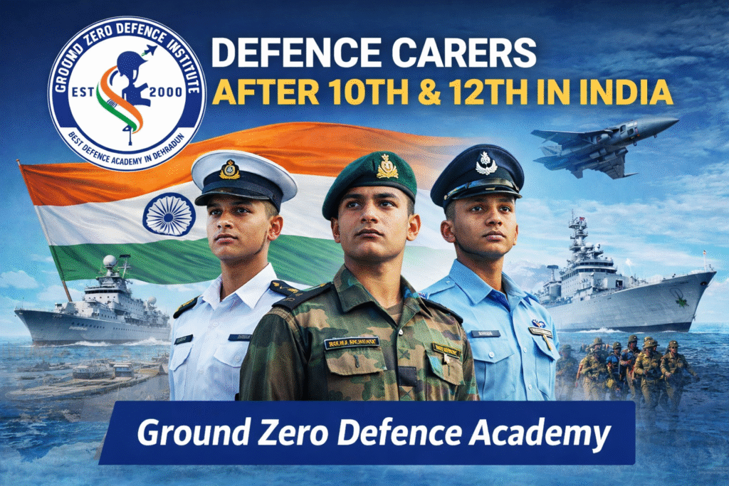 Defence Career Options After 10th & 12th in India 