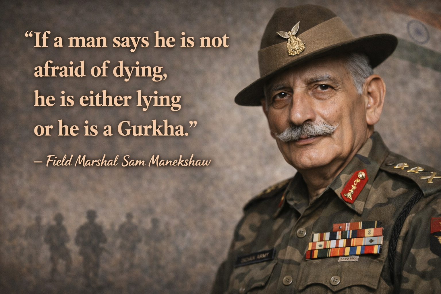 Field Marshal Sam Manekshaw