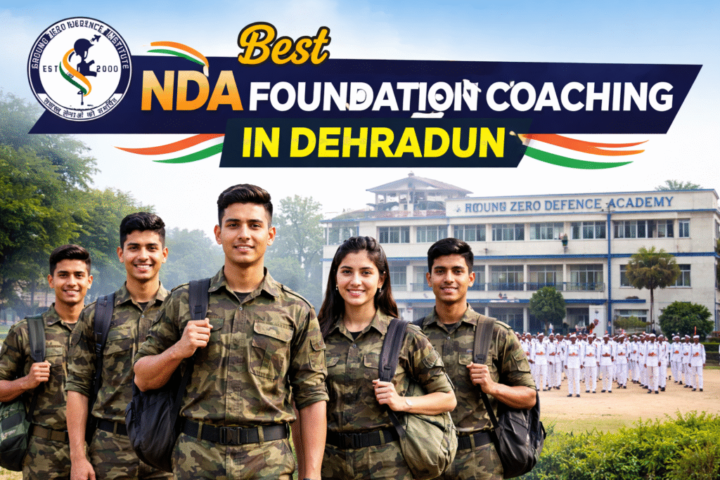 NDA Foundation Coaching in Dehradun – Best NDA Coaching 2026