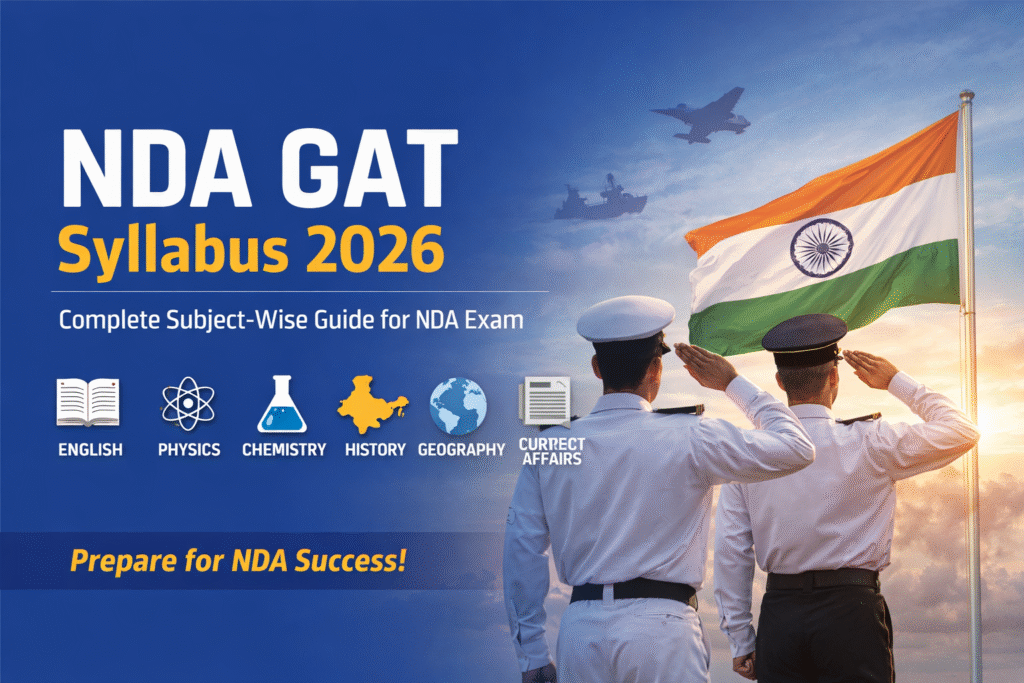NDA GAT Syllabus