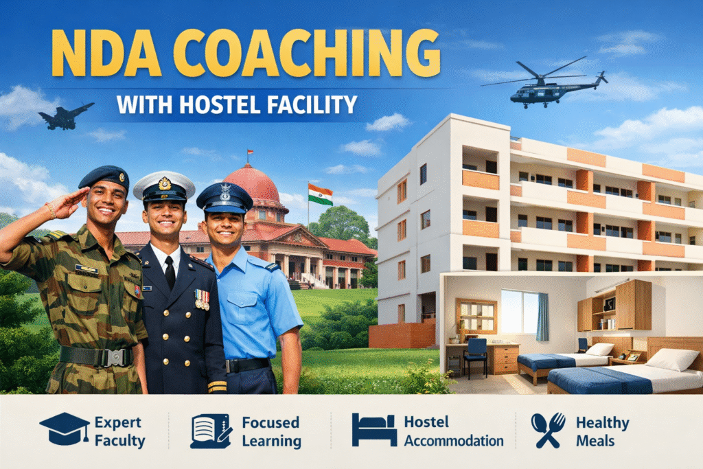 NDA Coaching with Hostel Facility