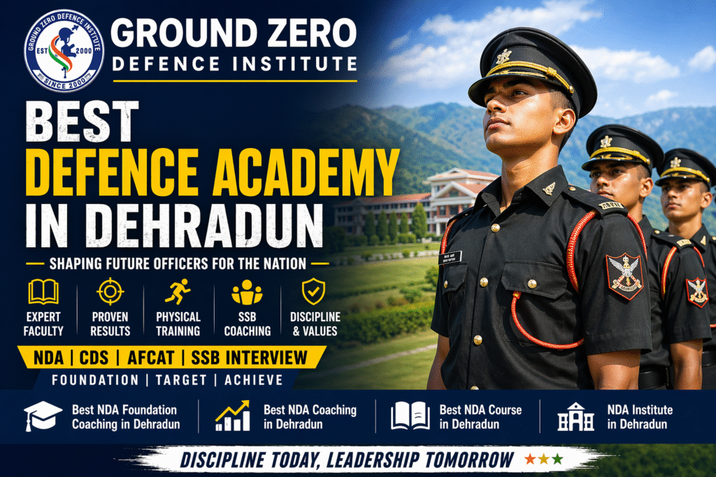 Best Defence Academy in Dehradun