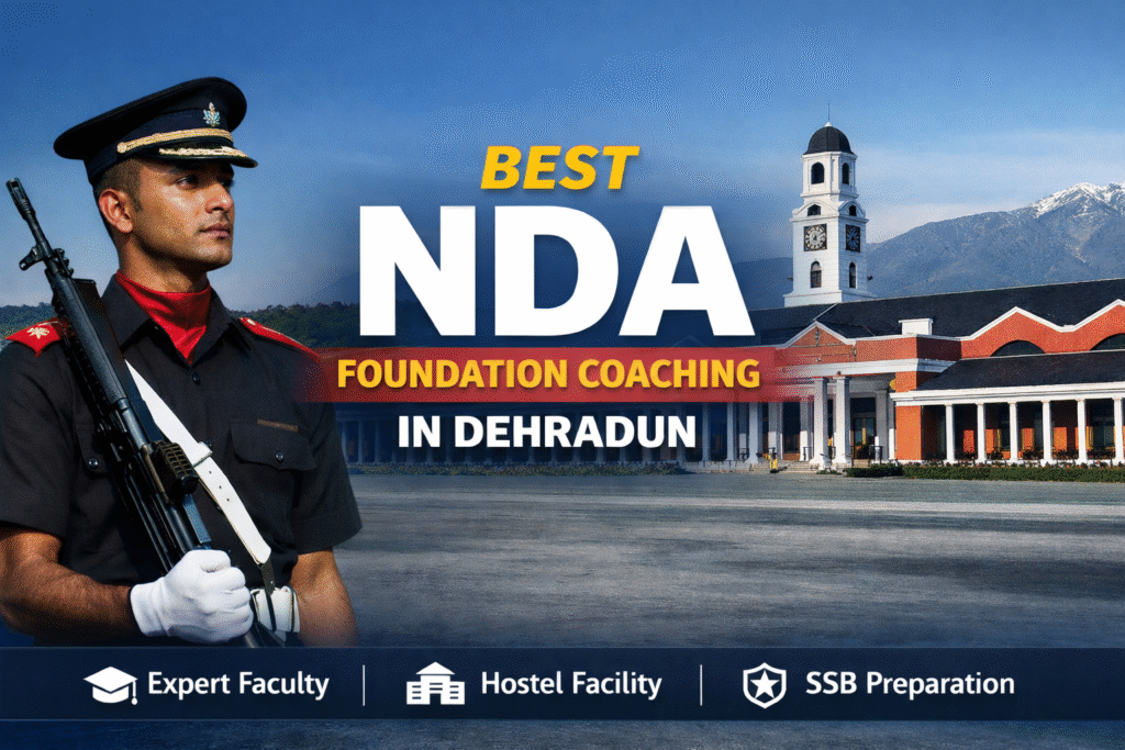 Best NDA Foundation Coaching in Dehradun 2026