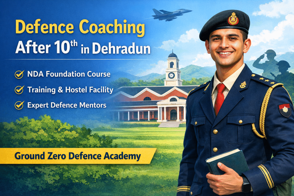 Defence Coaching After 10th in Dehradun