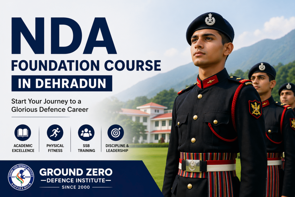 NDA Foundation Course in Dehradun