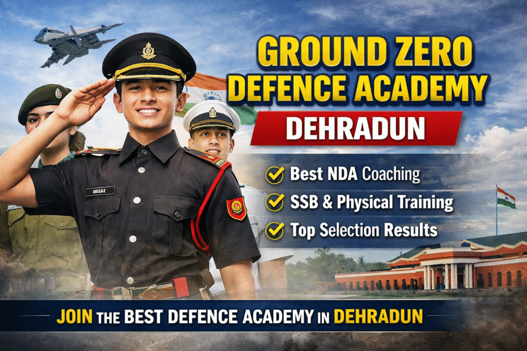 Ground Zero Defence Academy Dehradun